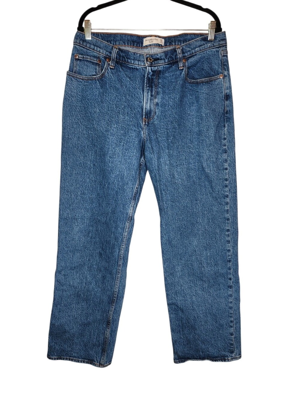 Abercrombie & Fitch The Baggy Low Rise Jeans Blue 31/12 R